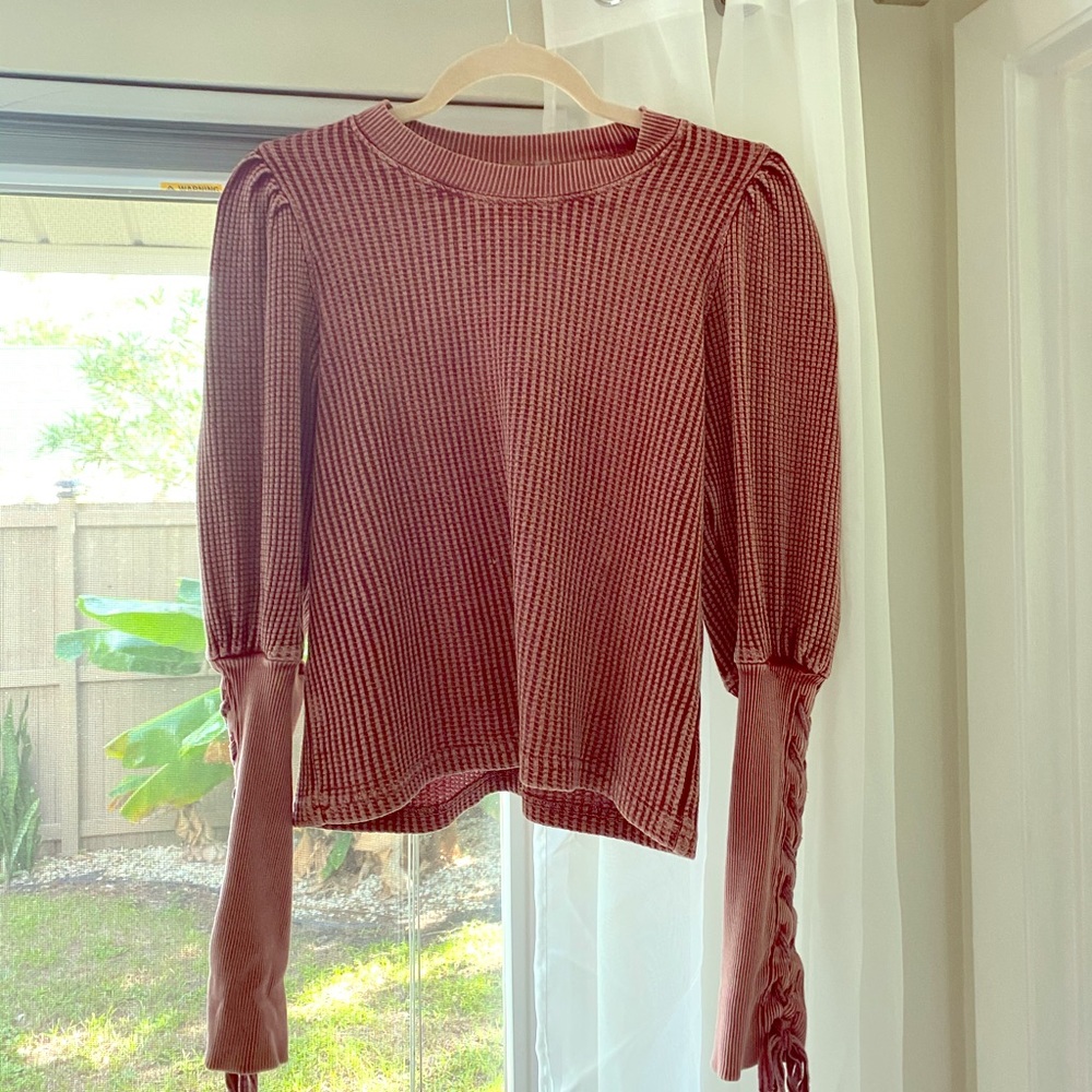 Free People Tasha Thermal Top